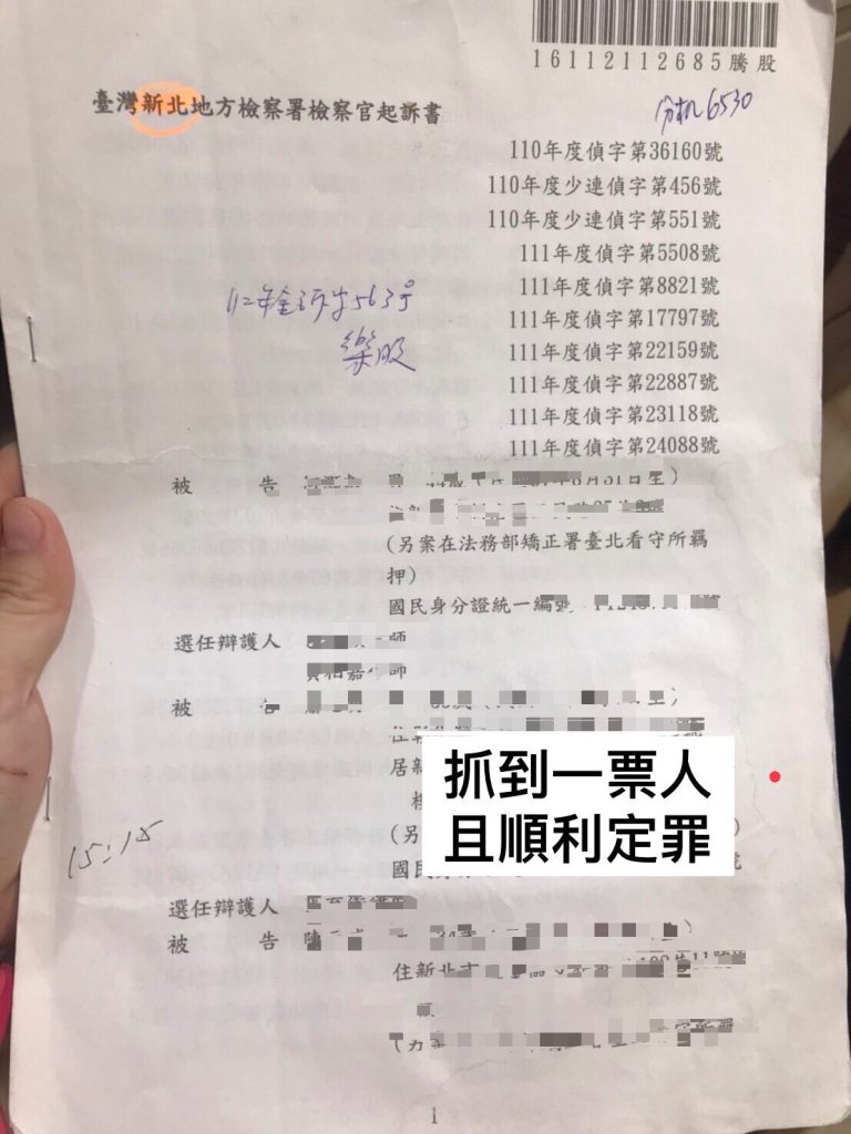 詐騙集團定罪